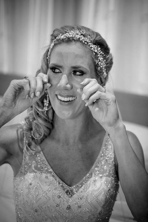 Bride Getting Ready