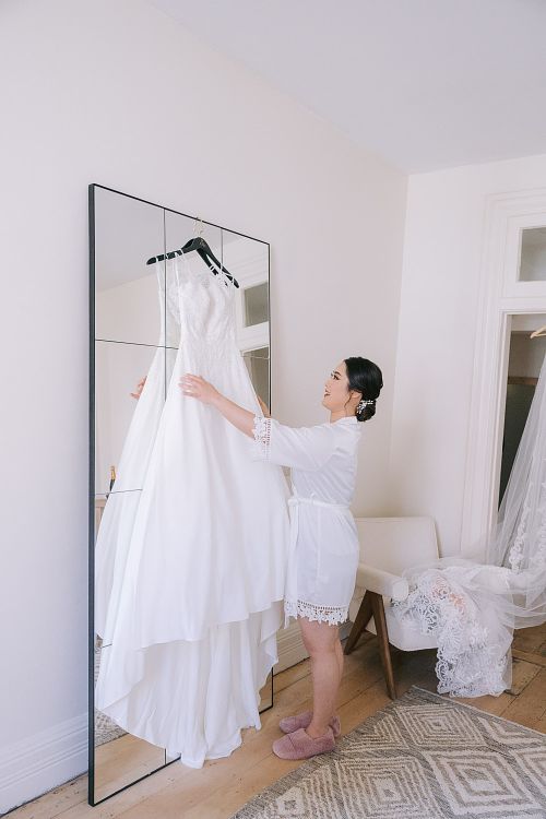 Bride Getting Ready