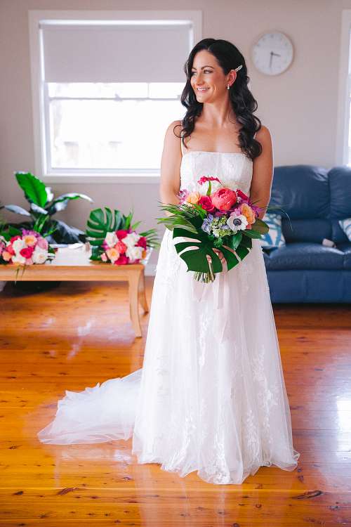 Bride Getting Ready