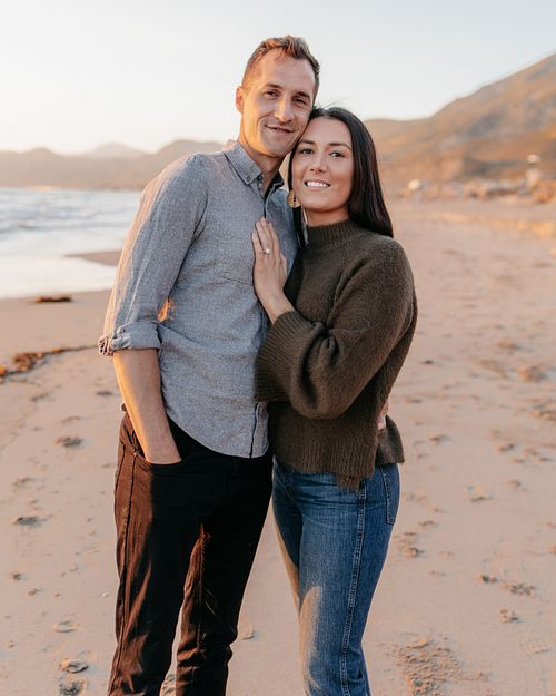 Savannah Engagement Session Beach Sunset