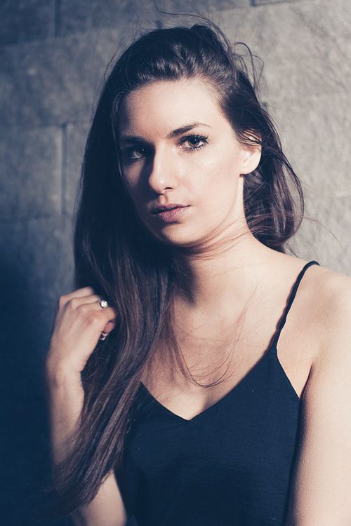 Professional model portfolio session with editorial lighting setups