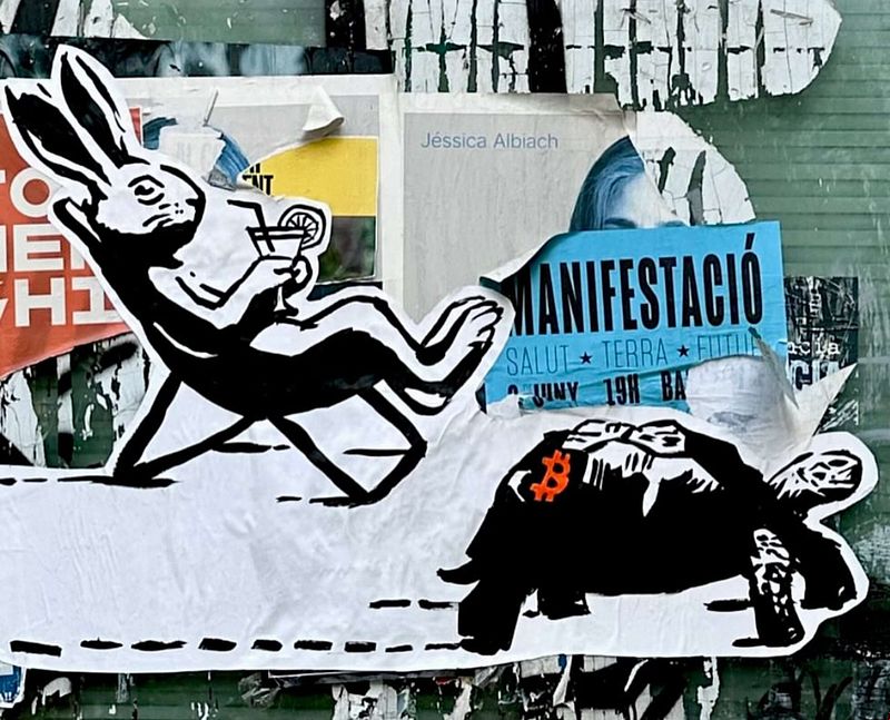 Slow Wins. A Three-Act Fable on the Streets of Barcelona