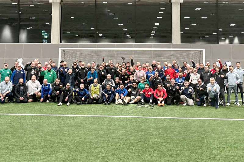 Ibbenbürener Kickers beim Trainerkongress Inklusionsfußball 2026 am DFB-Campus Frankfurt