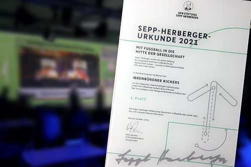 Sepp-Herberger Urkunden 2021