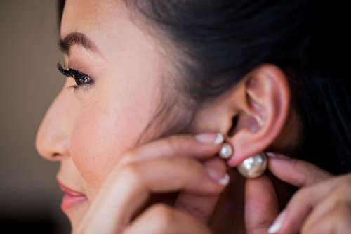 Bride Getting Ready