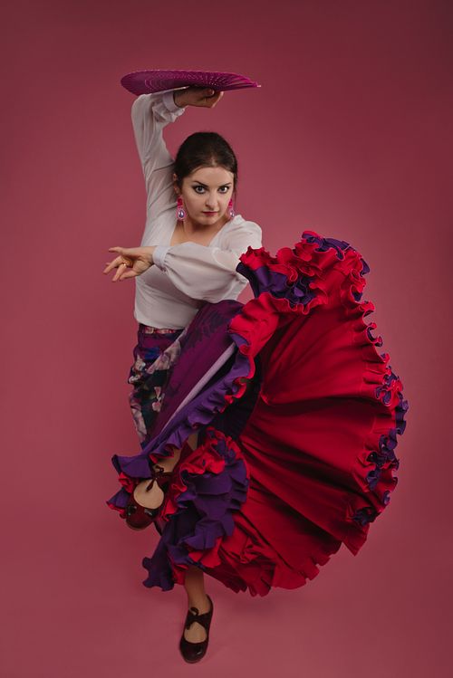 Dance photo session in a studio in Poznań, Poland