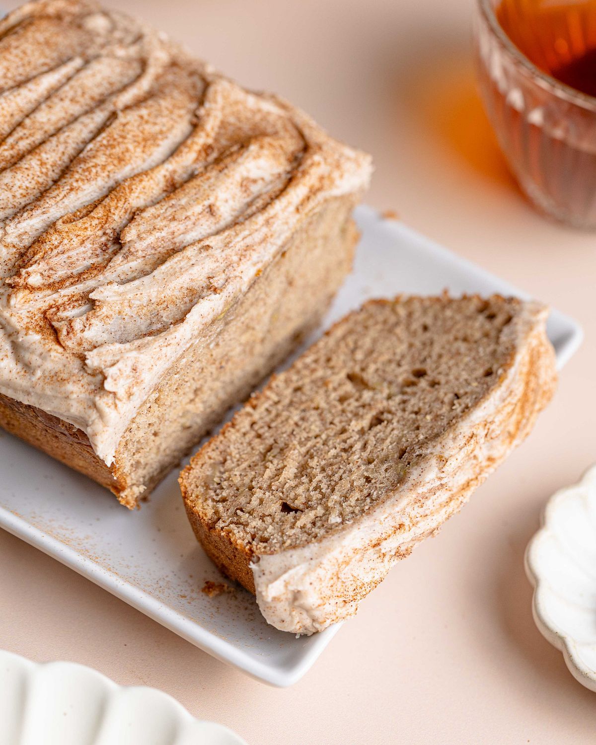 Cinnamon Chai Loaf slice