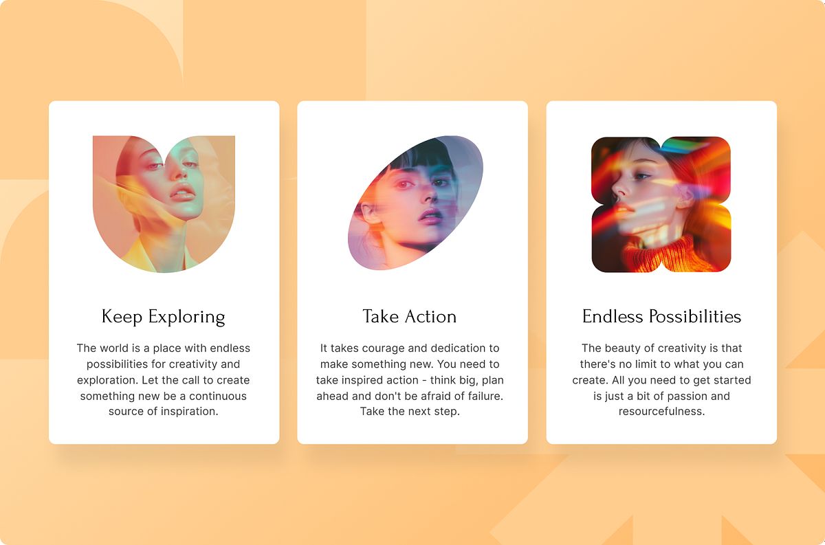 50+ Shape masks for images – make every image pop!