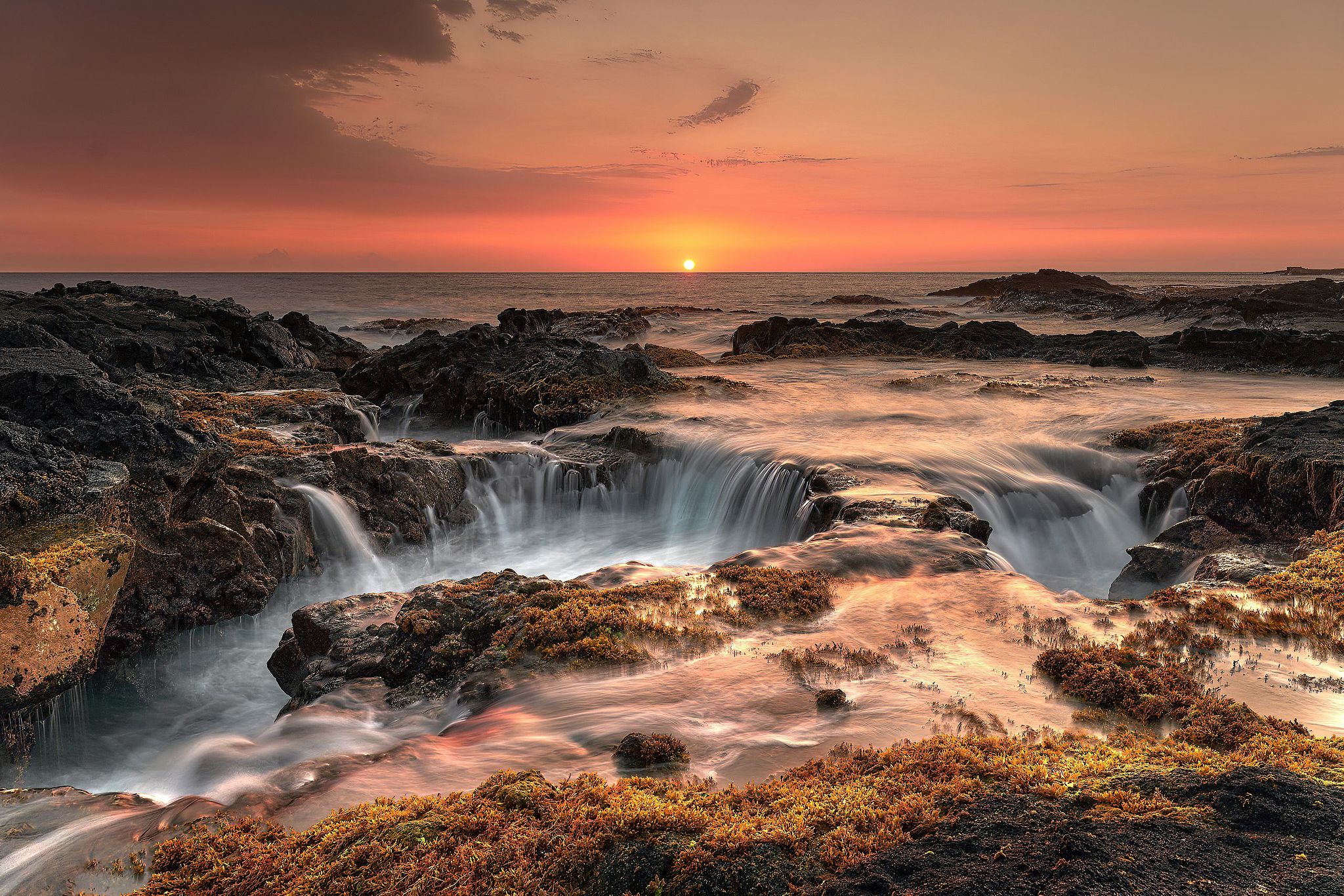 Devil's Well Sunset - Kona, Hawaii