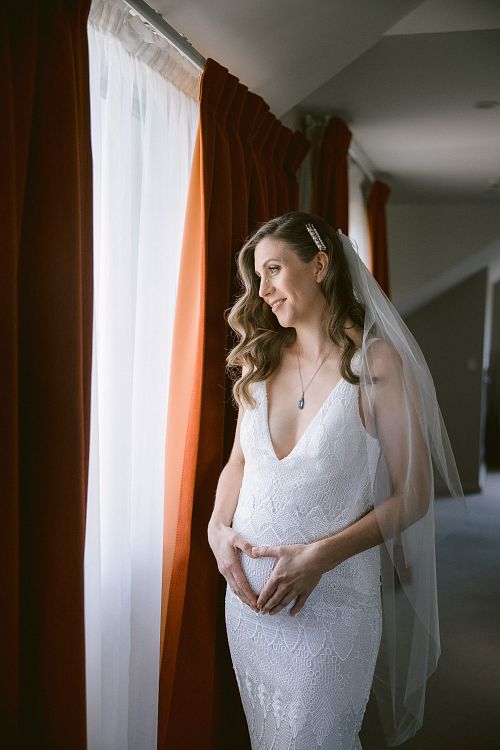 Bride Getting Ready