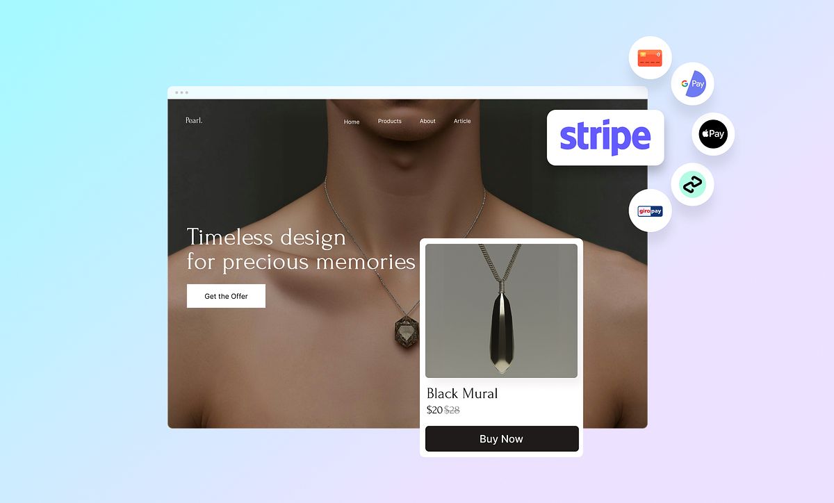 Streamlined Stripe Payment Options