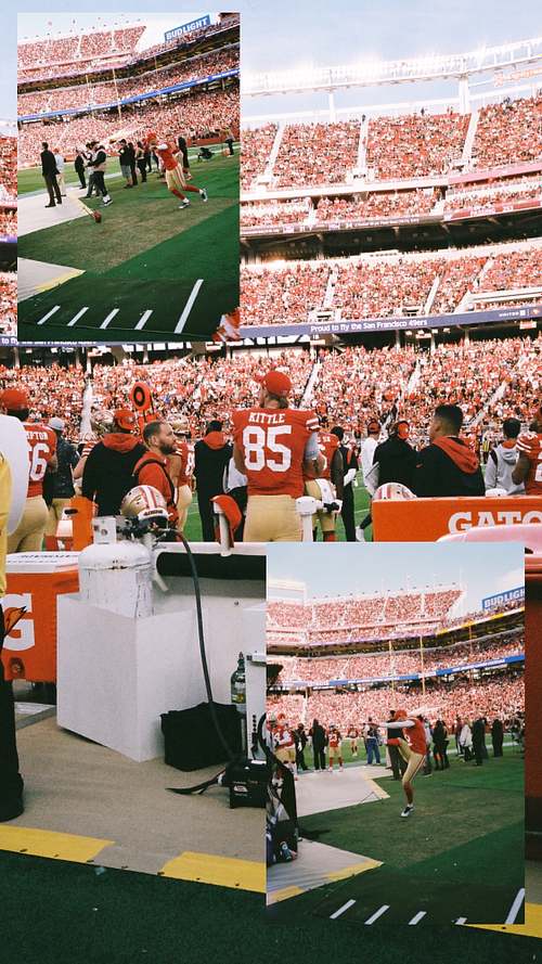 George Kittle, San Francisco 49ers player, captured by Trusbus Photography