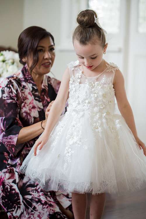 Bride Getting Ready