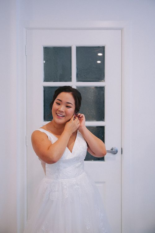 Bride Getting Ready