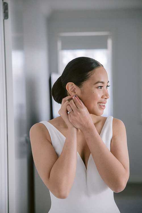 Bride Getting Ready
