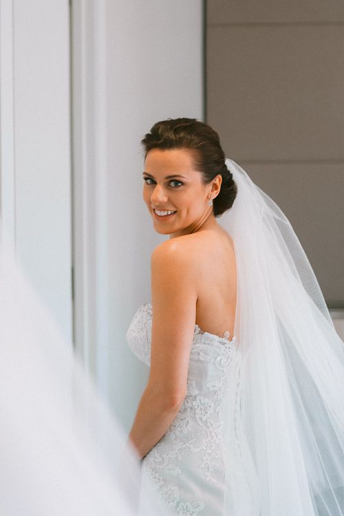 Bride Getting Ready