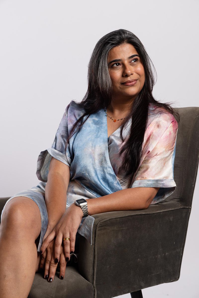 Kimono Wrap Dress Pastel Sunset (Pastel Blue Pink)