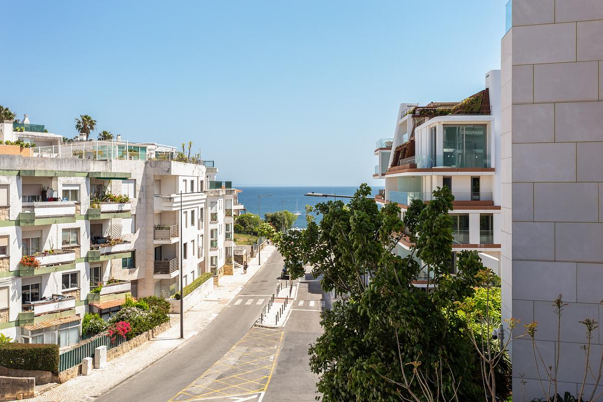 Fotografia imobili&aacute;ria de T1 de luxo com vista mar no Atlantic 