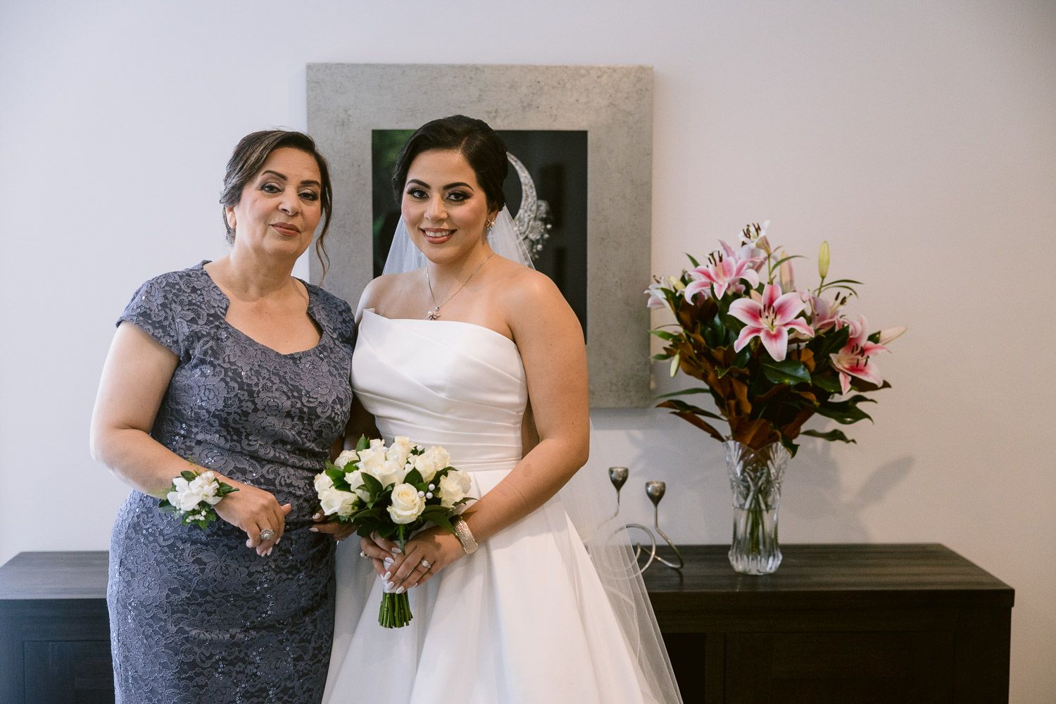 Bride Getting Ready