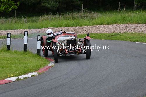 Riley Brooklands driven by Roland Woodti