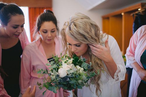 Bride Getting Ready