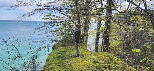 On one of Denmark&rsquo;s islands known for its blue Caribbean like waters, chalk cliffs and star studded night sky.