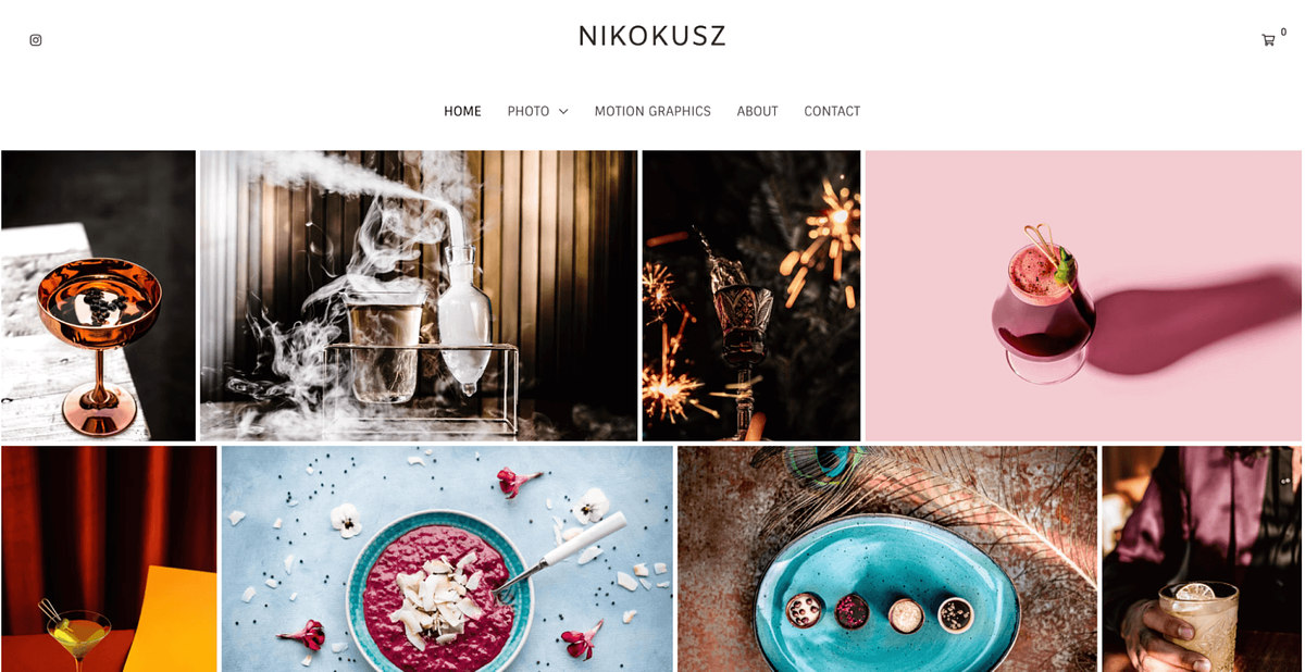 Portfolio de photographie culinaire de Nikokusz