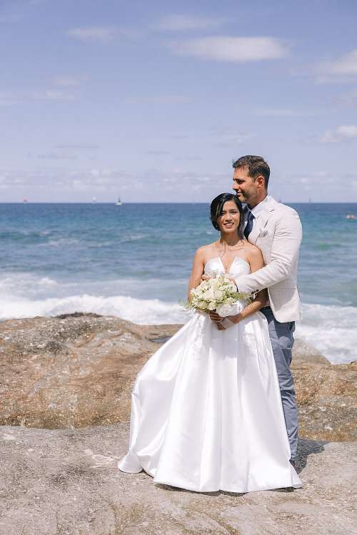 Bridal Portraits at Queenscliff, Manly