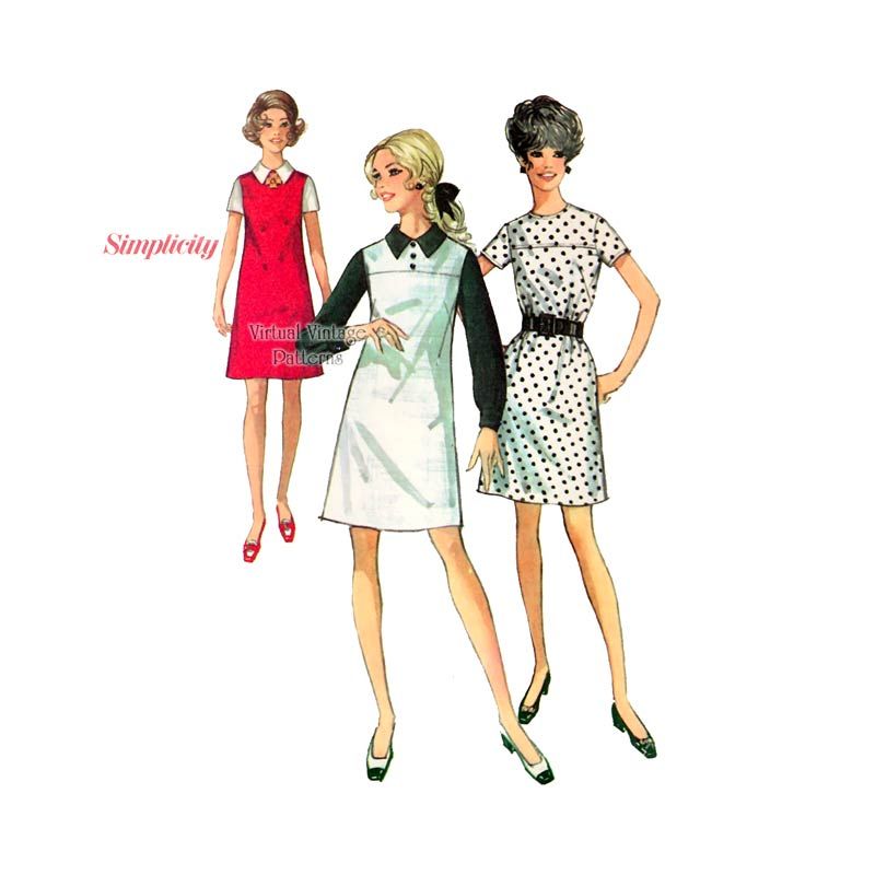 white christmas dresses PDF - 1960s Pattern, Vogue Cocktail, Evening Dress - Bust 36” (92cm) main image 0