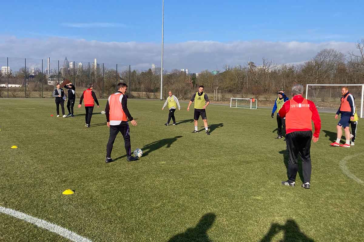 Hannes Wolf bei der Trainingsphilosophie Deutschland in Frankfurt