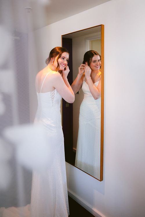 Bride Getting Ready