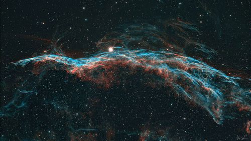 NGC 6960   Western Veil Nebula