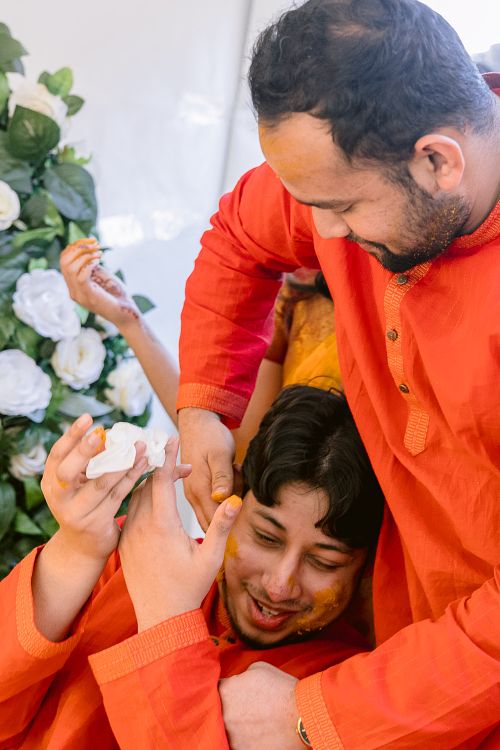 Traditional Bangladesh Gaye Holud Ceremony