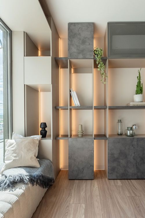 Cozy window reading seat with natural light &ndash; Scala project