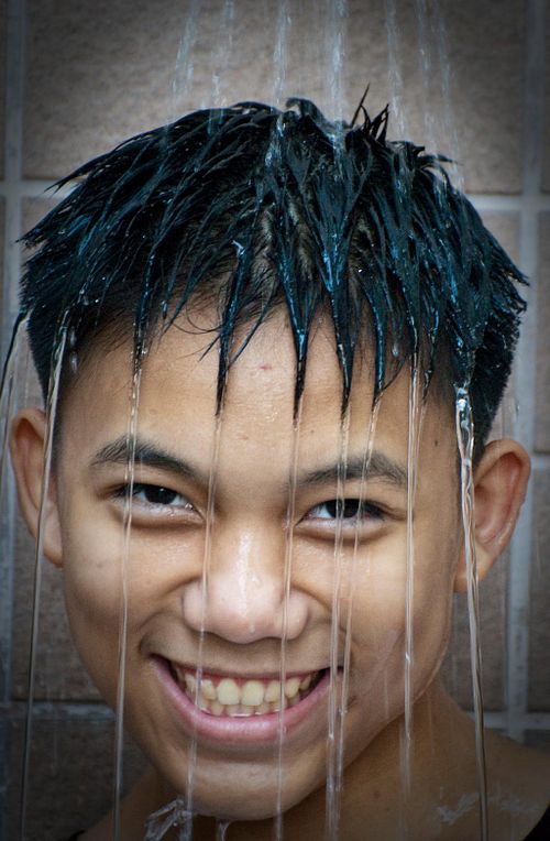 Songkran boy