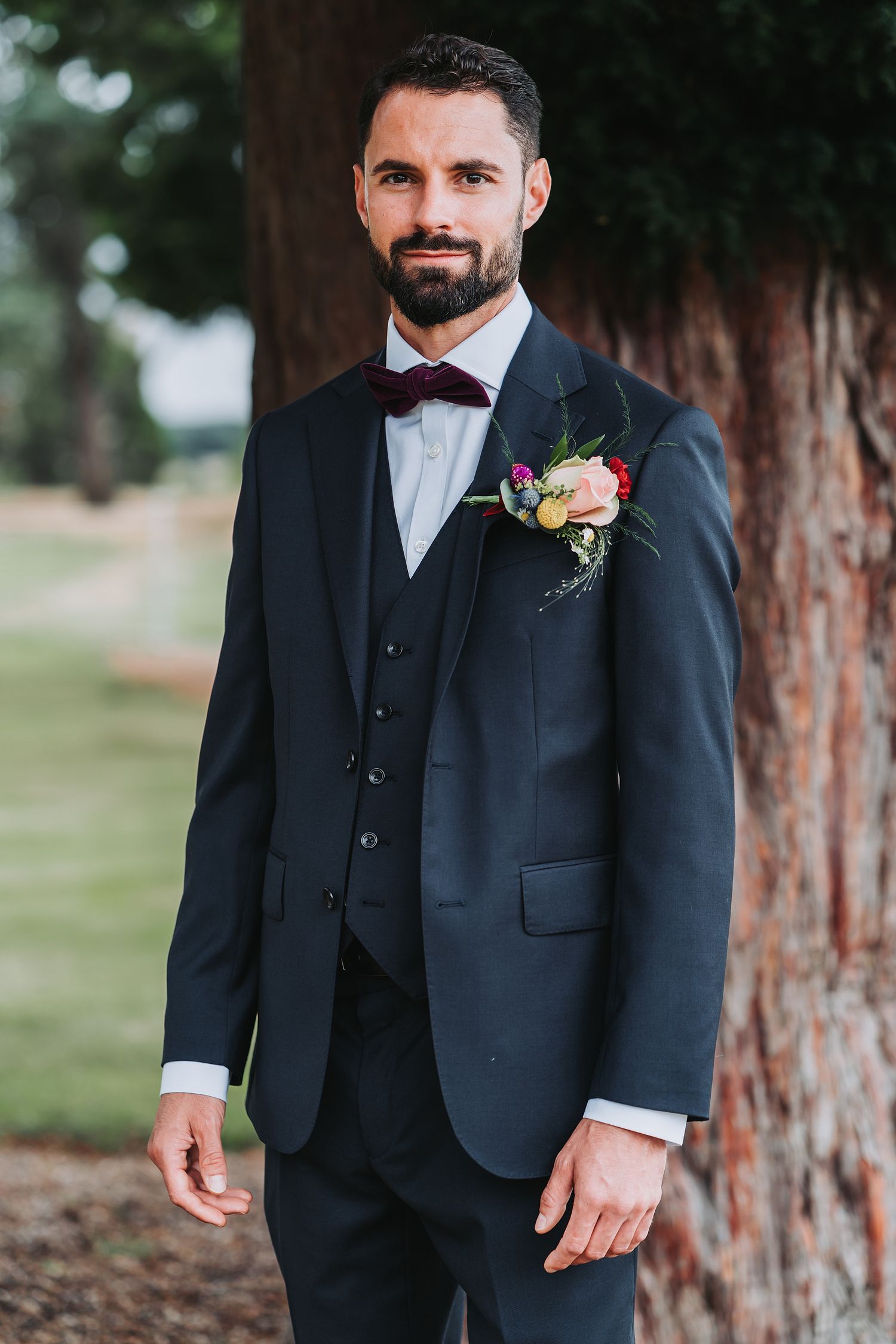Groom portrait