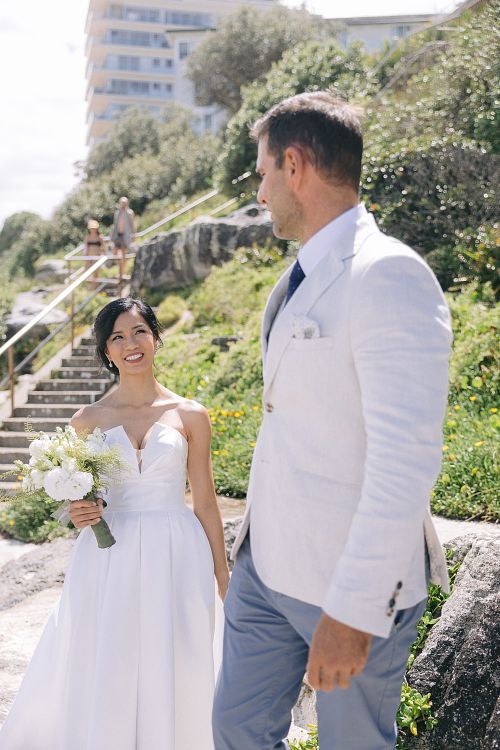 Bridal Portraits at Queenscliff, Manly