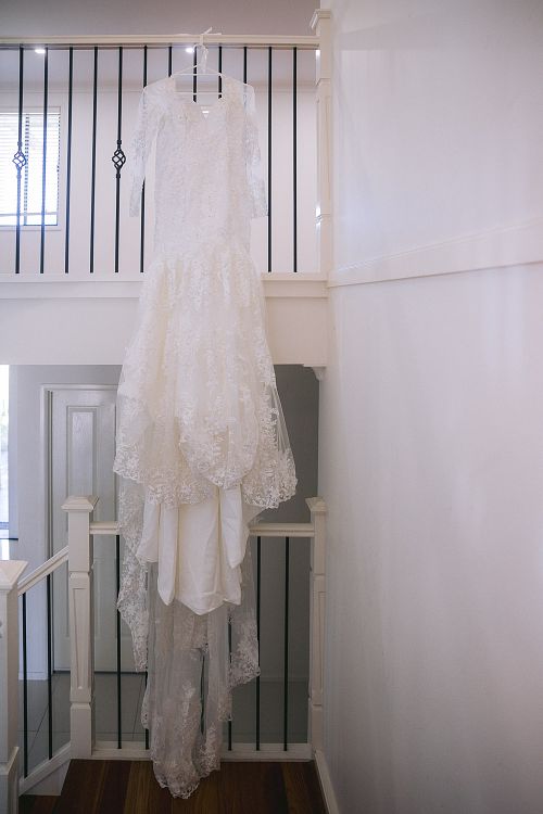 Bride Getting Ready