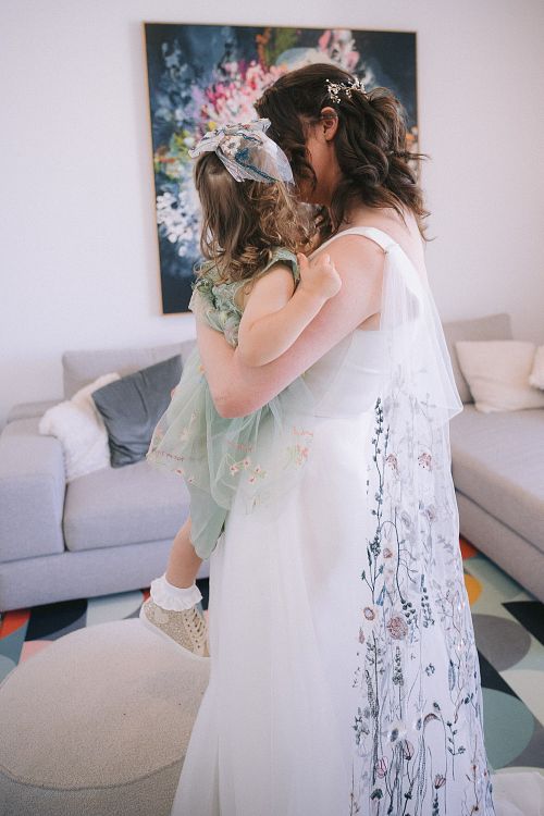 Bride Getting Ready