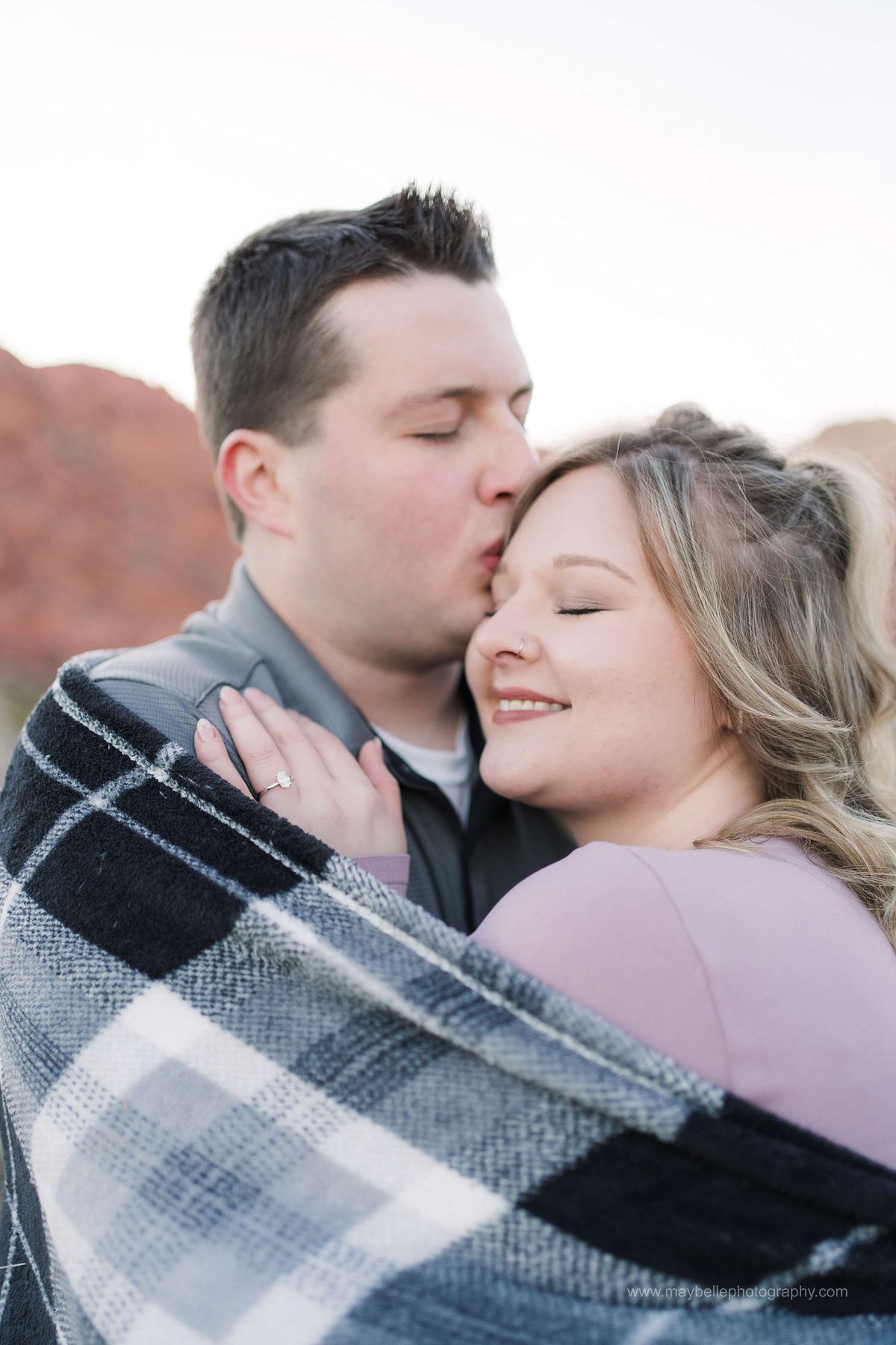 Red Rock Canyon, Las Vegas Nevada Engagement Photoshoot