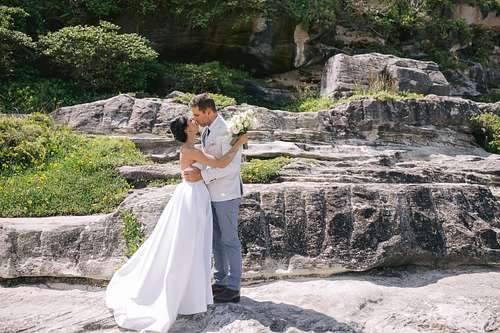 Bridal Portraits at Queenscliff, Manly