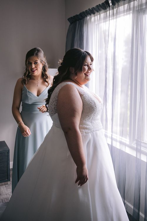 Bride Getting Ready