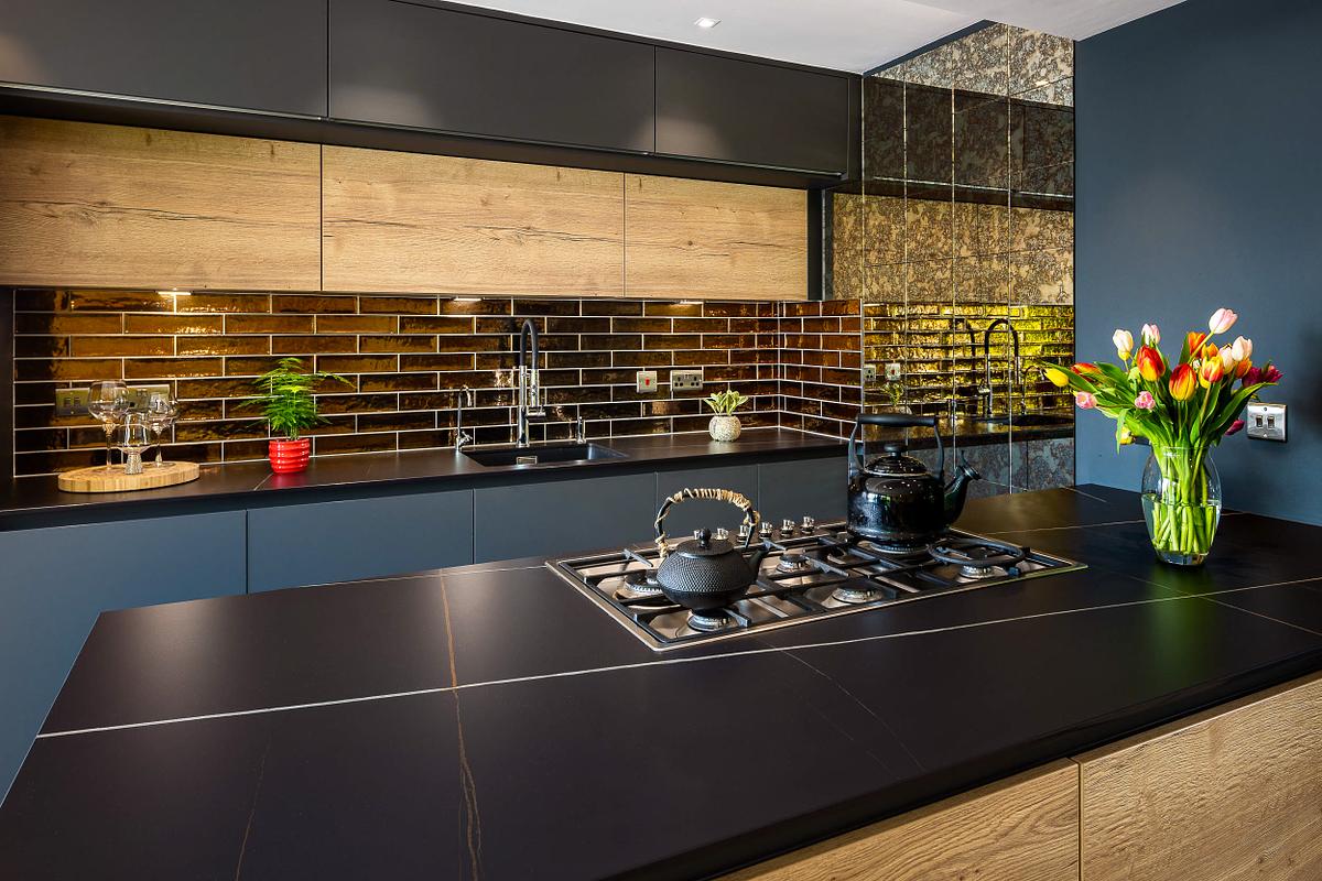 Dublin Kitchen Featuring Custom Granite Countertops by Granite T