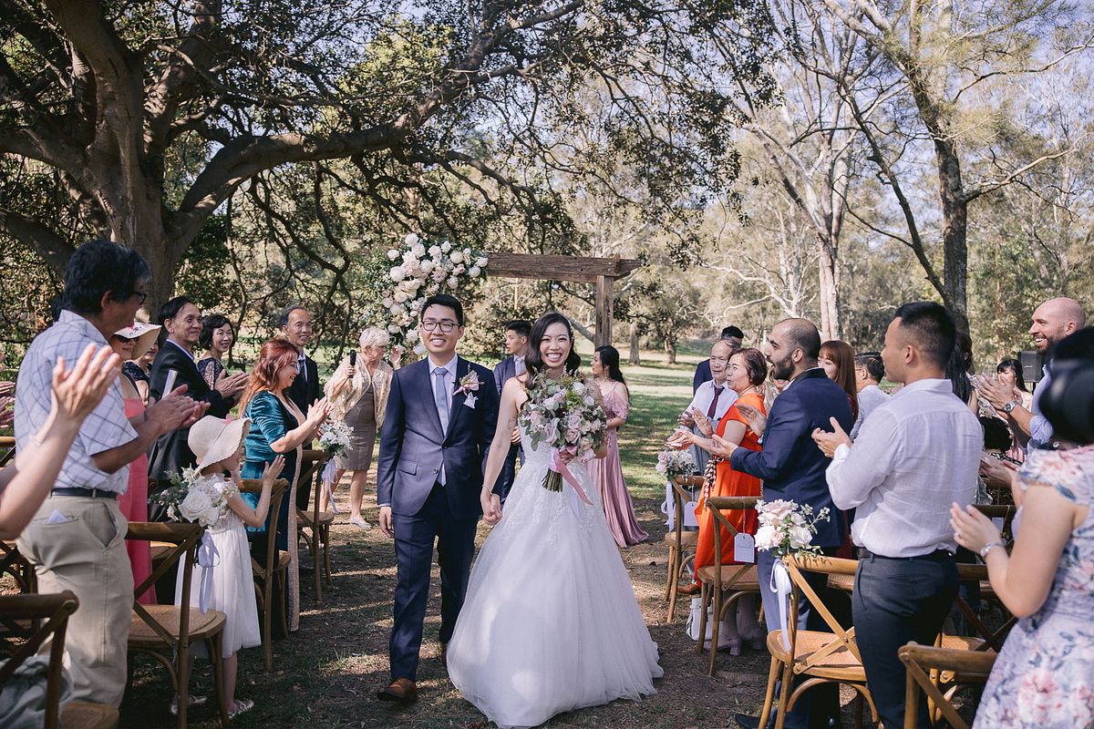 Wedding Ceremony at Pine Grove Centennial Park