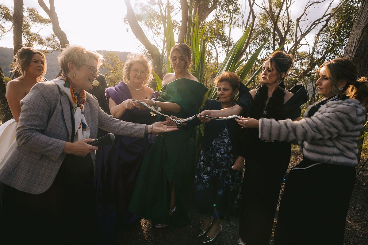 Wedding Ceremony at Glenworth Valley Wilderness Adventures